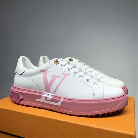 louis vuitton time out schoenen|Louis Vuitton calfskin sneakers.